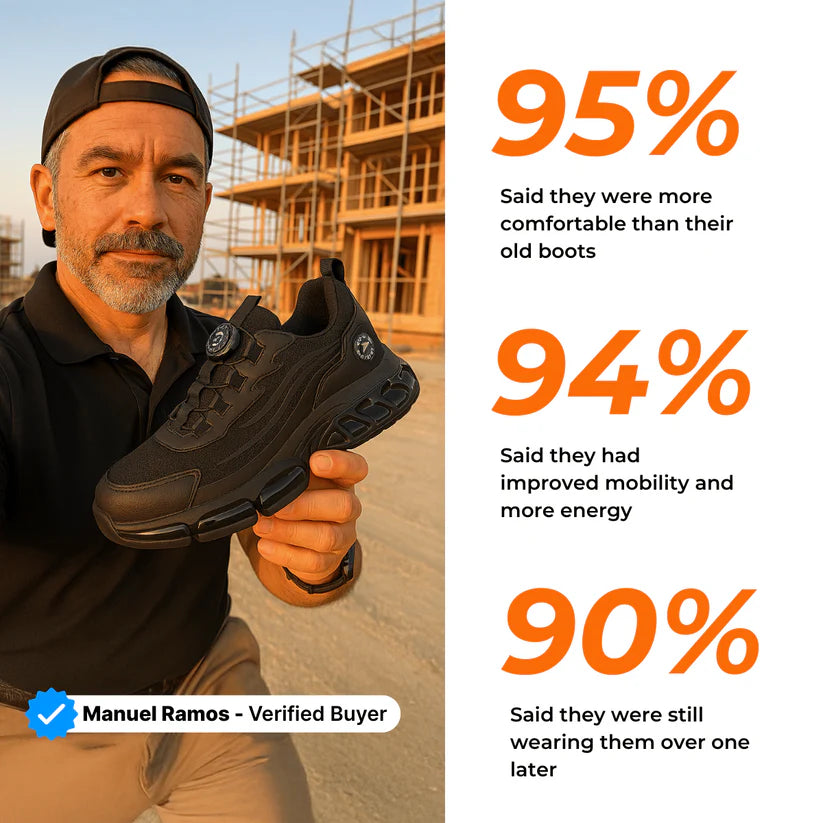 SafeStep™ - The Most Comfortable Steel Toe Shoes