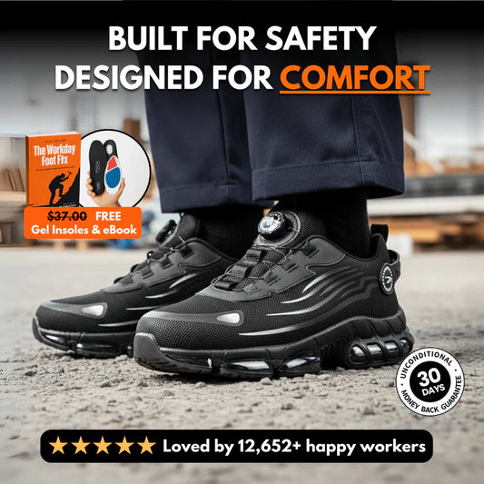 SafeStep™ - The Most Comfortable Steel Toe Shoes